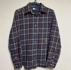 【90s】レア✨TOMMY HILFIGER チェックシャツ　トミー　サイパン