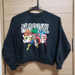 MARVELキャラクター トレーナー ブラック