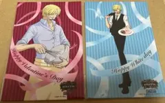 【非売品】ワンピース バラティエ　ポストカード　サンジ　4枚セット