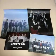 ENHYPEN BORDER: DAY ONE ポスター 4枚セットのサムネイル