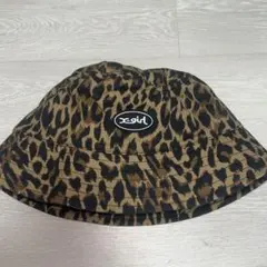 x-girl レオパード柄 バケットハット