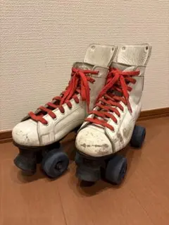 ヴィンテージ ローラースケート レトロ ディスコ レインボー 70s 80s ヴィンテージ ローラースケート レトロ ディスコ レインボー 70s 80s