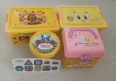 トゥイーティー・トーマス収納ボックスセット