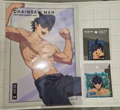 CHAINSAW MAN ビーム　クリアファイル&ステッカーセット