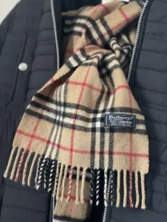 Burberrys マフラー 100%ラムウール
