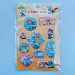 ズートピア ウォーターステッカー 10枚入り