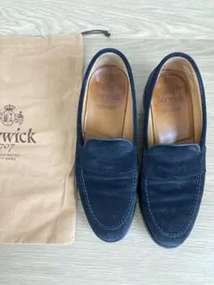 Berwick スエードローファー UK6.5 26cm - メルカリ