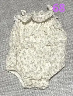 ZARA 花柄ロンパース 3-6ヶ月