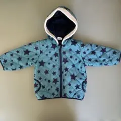 星柄フード付きアウター