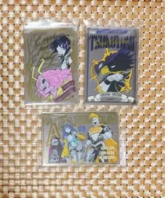 ヒロアカ 原画展 パブミラー風アクリルステッカー 耳郎&芦戸&常闇&BIG3