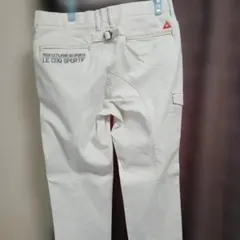 LE COQ SPORTIF ゴルフパンツ ホワイト