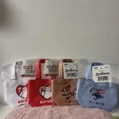 セリア　ベイマックス　ズートピア　ミニミニトートバッグ　4個セット