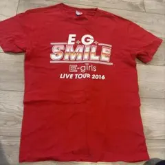 E-girls SMILE LIVE TOUR 2016 Tシャツ