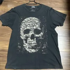 ヒステリックグラマースカルドクロ肩出しTシャツ ヒステリックグラマー スカル ドクロ 骸骨 ポロ シャツ レア