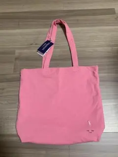 新品・未使用　ラルフローレン　ピンクポニー　トートバッグ　ポロシャツ生地　稀少品