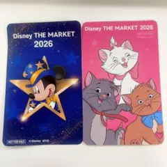 ディズニーザマーケット ノベルティ カード おしゃれキャット マリー　１枚