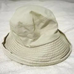 サファリ ハット ベージュ コットン バケットハット アウトドア