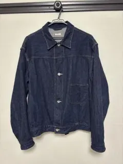 24ss comoli デニム　ジャケット　インディゴ　サイズ3