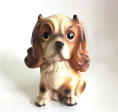 ビンテージEnesco製 Big eye Dog 置物 陶器 犬 フィギュリン - メルカリ