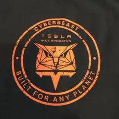 XLサイズ　Tesla　Tシャツ　ブラック　Cyberbeastのサムネイル