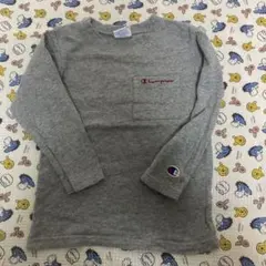 Champion 長袖カットソー 100cm グレー