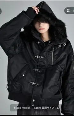 s*u様 [美品][最終値下げ]ADRER N2B　ブラック M完売品