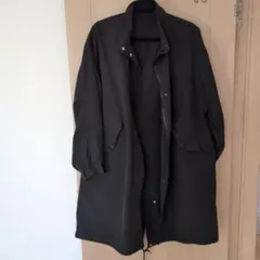ロングコート　ジャンパー　薄手