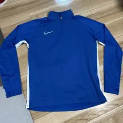 Nike DRI-FIT 青 ハーフジップジャージ