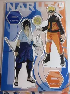 ジャンプショップ 神保町 NARUTO メガアクスタ ナルト サスケ - メルカリ