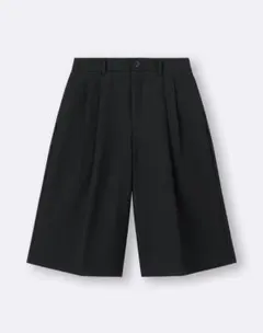 試着のみ✴︎GU✴︎バミューダショートパンツL✴︎ブラック