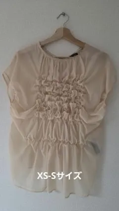 ZARA ノースリーブ シアートップス XS