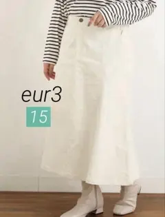 新品 コーデュロイフレアスカート◆3L◆eur3 レディース大きいサイズ