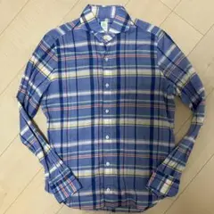 FINAMORE フィナモレ ガーゼ　チェックシャツのサムネイル
