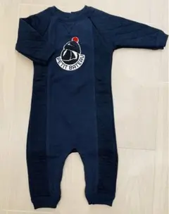 プチバトー 長袖 カバーオール ロンパース