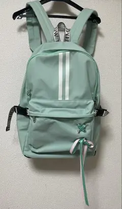 小学生　ミントグリーン ストライプリュック