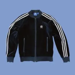 チェルシー　ベロア　トラックジャケット　XO　ネイビー　adidas　アディダス チェルシー ベロア トラックジャケット XO ネイビー adidas アディダス