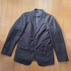 COMME CA ISM デニムライク テーラードジャケット ブラック