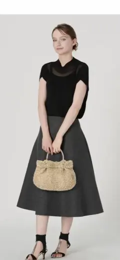 アンテプリマ　ワイヤーグリッターバック　シルバーゴールド