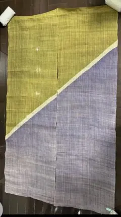 美品】万葉舎麻のれん渋い紫色88×146大判 - メルカリ