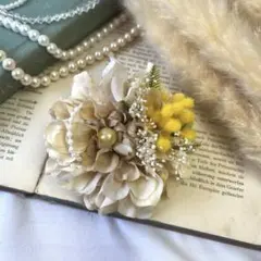 割引中！ダリアコサージュ♪017高級造花ダリア　入園式入学式卒園式卒業式に