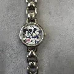 ミッキー＆ミニー 70周年記念腕時計