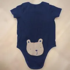 ベビーギャップ　ネイビー クマロンパース
