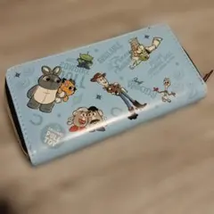 Toy Story ラウンドファスナー長財布 ライトブルーのサムネイル