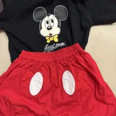 ディズニー　ミッキー　Tシャツ　ボトム　セット
