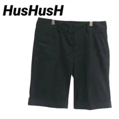 【HusHusH】ハッシュアッシュ ハーフパンツ ロールアップ裾 ポケット