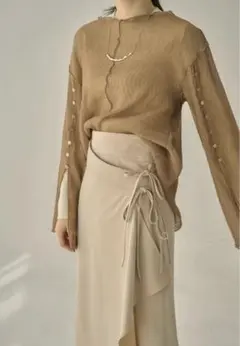 新品 Eaphi strata design knit F アイボリー お値下げしました>Eaphi strata design knit アイボリー - メルカリ