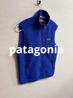 patagonia パタゴニア レトロパイルベスト　XS ブルー　22821