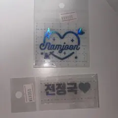 BTS ジョングク ホログラムステッカー