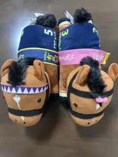 サラブレッドコレクション　ぬいぐるみスマホショルダー　2種セット