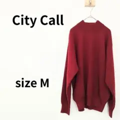 City Call シティコール　ハイネックニット　Mサイズ　男女兼用　778のサムネイル
